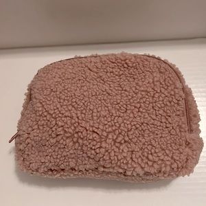 Fleece Belt Bag Pale Pink New W/O Tags